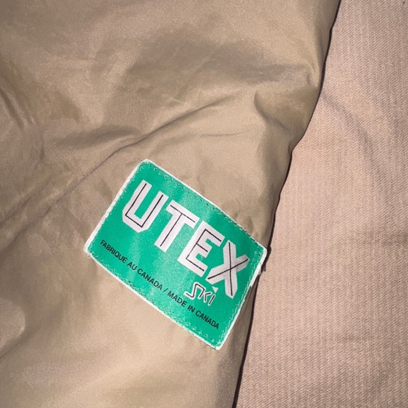 Vintage 80s Utex Corduroy Striped Zip Bomber Jacket - Picture 9 of 13